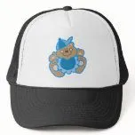 oso lindo del bebé gorros bordados por animalmadness oso lindo del bebé gorros bordados por animalmadness