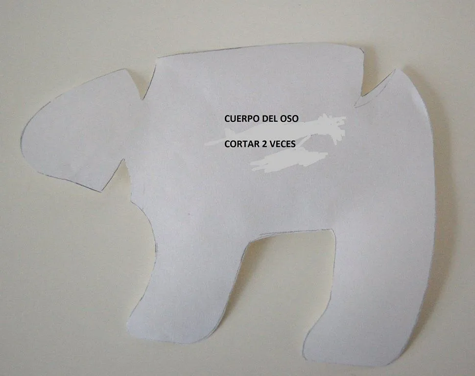 oso polar | Aprender manualidades es facilisimo. oso polar | Aprender manualidades es facilisimo.