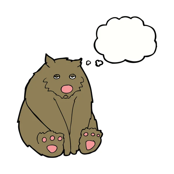 oso triste dibujos animados con globo — Vector stock ... oso triste dibujos animados con globo — Vector stock ...