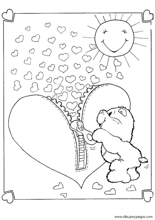 osos-amorosos-008 | Dibujos y juegos, para pintar y colorear osos-amorosos-008 | Dibujos y juegos, para pintar y colorear