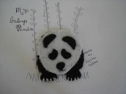 oso panda en fieltro photo by lupitacostan from Flickr at Lurvely oso panda en fieltro photo by lupitacostan from Flickr at Lurvely