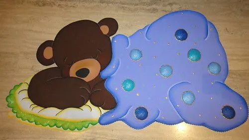 Osos en foami para bebés - Imagui
