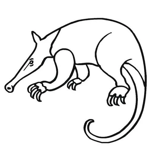 OSOS HORMIGUEROS DIBUJOS PARA COLOREAR | Dibujos para colorear OSOS HORMIGUEROS DIBUJOS PARA COLOREAR | Dibujos para colorear