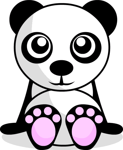 Osos panda para imprimir-Imagenes y dibujos para imprimir