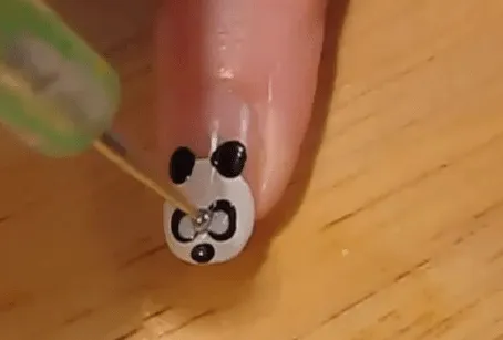 Cómo hacer osos panda en las uñas | Welcome blog mundo asia