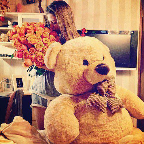 Oso gigante de peluche tumblr - Imagui