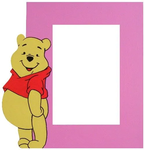 Other Furniture & Decor - Wooden Winnie the Pooh Frame / Pink was ... Other Furniture & Decor - Wooden Winnie the Pooh Frame / Pink was ...