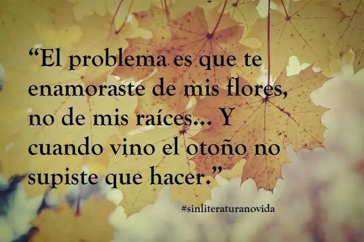 Imagenes de otoño con frases - Imagui