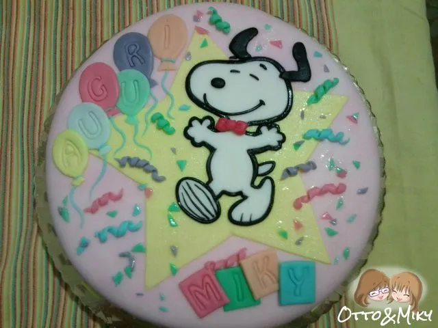 Otto&amp;Miky: Torta Snoopy