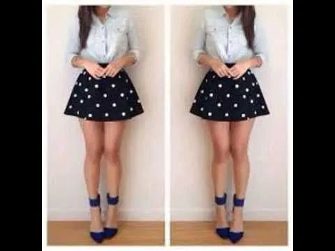 Outfits!! Falda Circular!! - YouTube