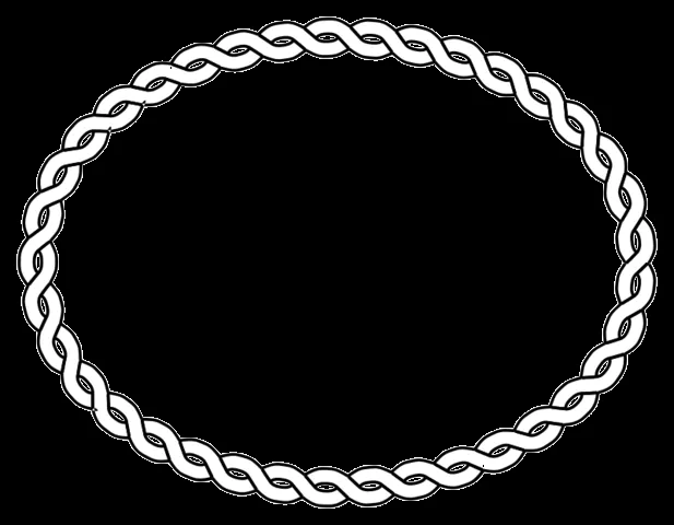 óvalo de frontera de cuerda, free vector - 365PSD.com