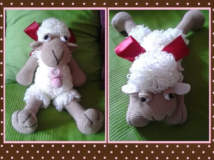Oveja Dormilona Amigurumi - Patrón Gratis en Español ( páginas de ...
