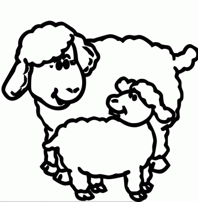 de Ovejas. Dibujo para colorear de Ovejas. Dibujos infantiles de ... de Ovejas. Dibujo para colorear de Ovejas. Dibujos infantiles de ...