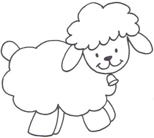 Dibujos para colorear: Dibujos para colorear - Oveja Dibujos para colorear: Dibujos para colorear - Oveja