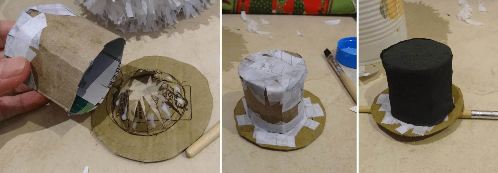 Ovillo de Eli: Mono de Nieve Piñata - Papel Crepé Ovillo de Eli: Mono de Nieve Piñata - Papel Crepé