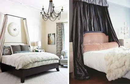 Cómo hacer un pabellón para cama - Decorando el Hogar Cómo hacer un pabellón para cama - Decorando el Hogar