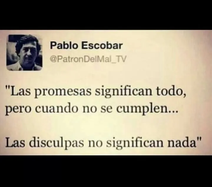 Pablo Escobar- frases