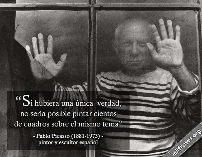 Pablo Picasso, pintor y escultor español | milfrases.