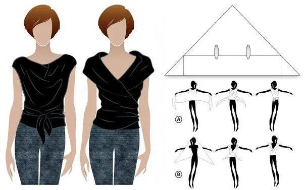 Una blusa fácil de hacer!!! Inténtalo. | Bisuteria Coketa Una blusa fácil de hacer!!! Inténtalo. | Bisuteria Coketa