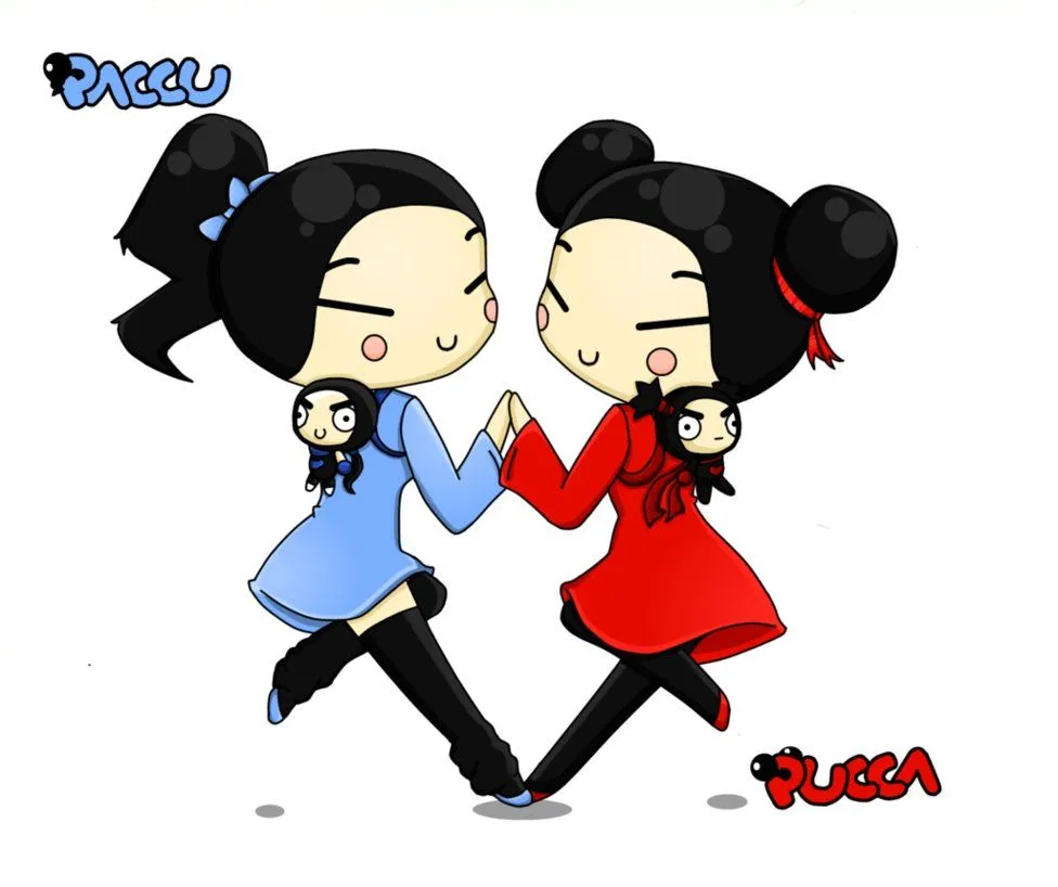 Paccu y Pucca by The-CGITC on DeviantArt