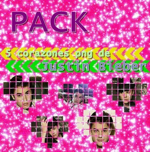 pack corazones png Justin Bieber by karenmontes98 on DeviantArt