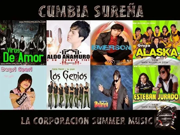 Pack Cumbia Sureña La Corporacion - STAFF DE DJS 2015