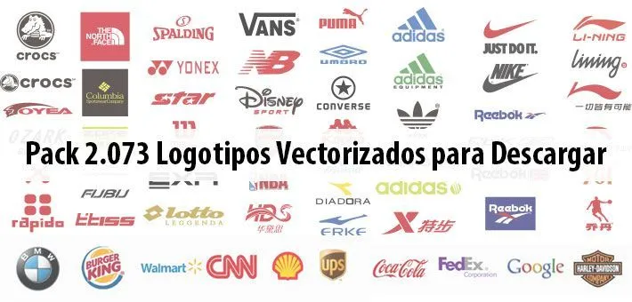 Pack de +2.000 Logotipos Vectorizados Para Descargar Gratis ...