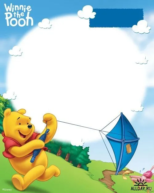 Pack de marcos para fotos de Winnie Pooh para Photoshop | Cute e Girly Pack de marcos para fotos de Winnie Pooh para Photoshop | Cute e Girly