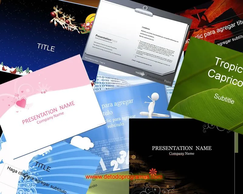 Pack de Plantillas para Power Point [Personaliza Tus Trabajos ...