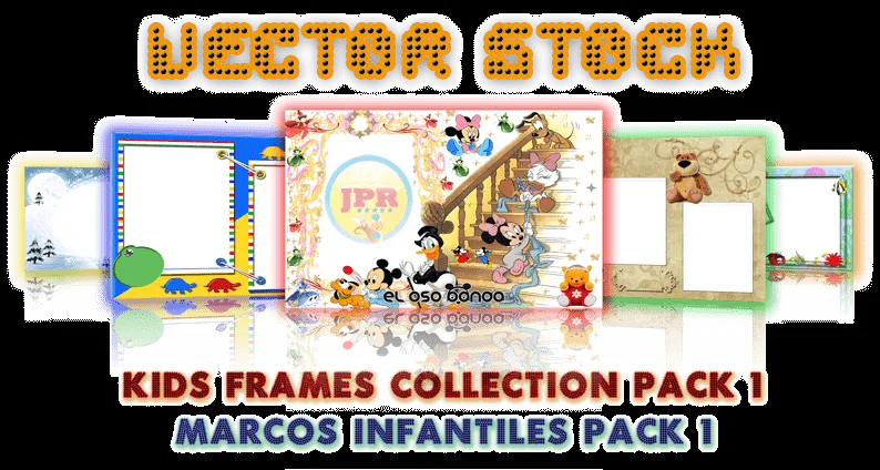 Pack de Vectores de Marcos Infantiles 1 | Vectores | Vectores ... Pack de Vectores de Marcos Infantiles 1 | Vectores | Vectores ...