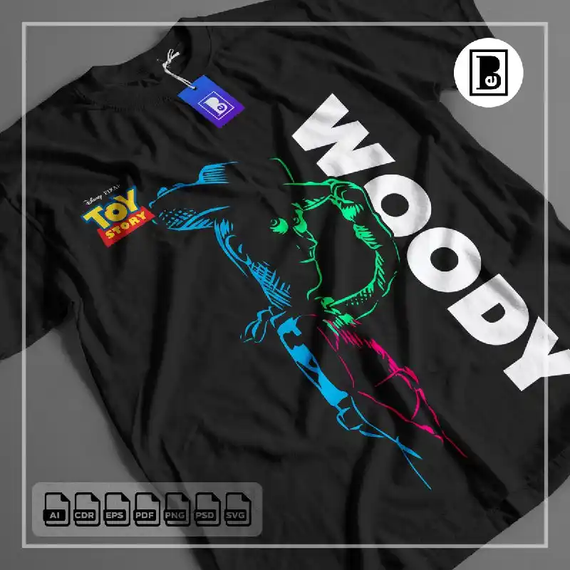 Pack Vectores Woody - Toy Story - Plantilla Para Sublimar Pack Vectores Woody - Toy Story - Plantilla Para Sublimar