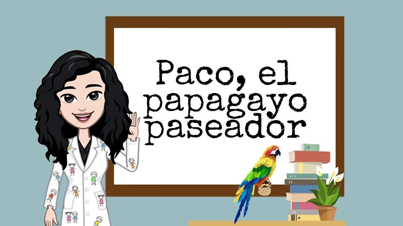 Paco el papagayo paseador- El diario de la maestra Ruby - YouTube Paco el papagayo paseador- El diario de la maestra Ruby - YouTube