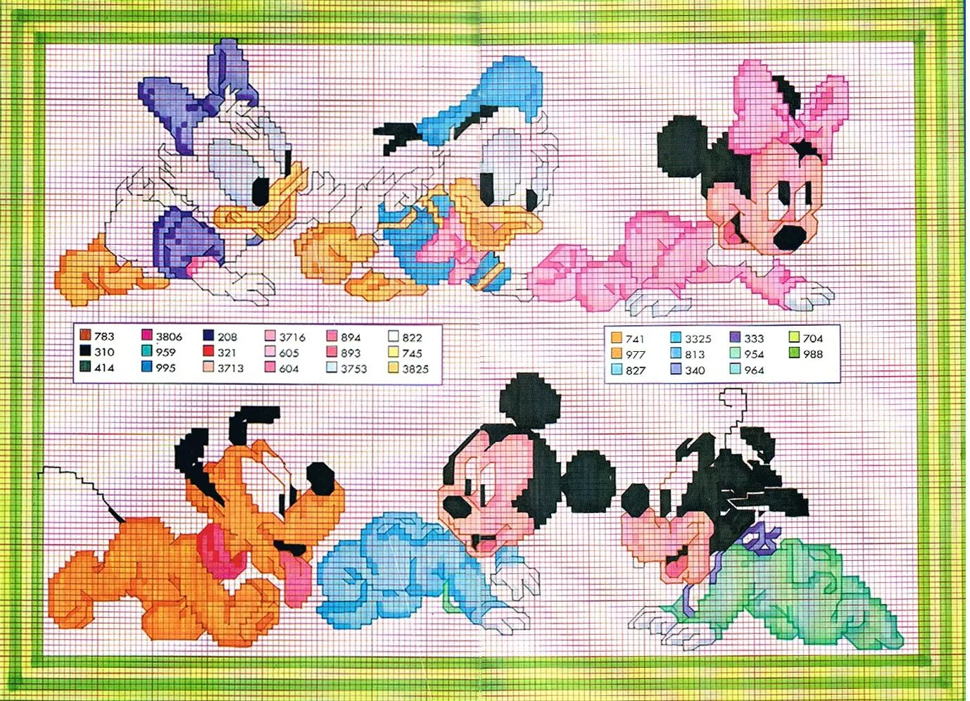 Pacote Mickey, Minnie e sua Turma Bebê