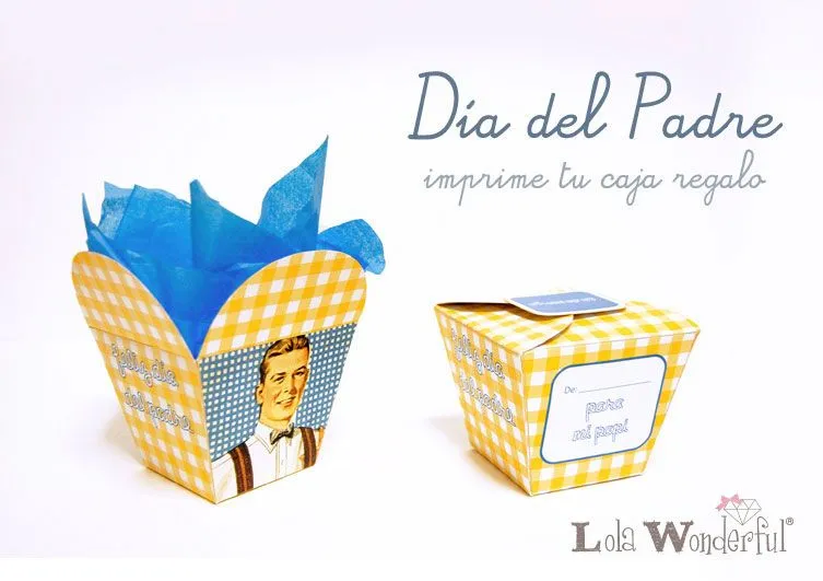 Día del padre: especial bolsas y cajitas para imprimir gratis - Todo Bonito Día del padre: especial bolsas y cajitas para imprimir gratis - Todo Bonito