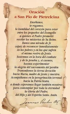 Padre José Medina: SANTO PADRE PIO: Modelo de espiritualidad y ...