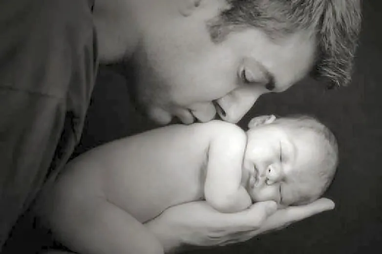 Imagenes de bebé y papa - Imagui