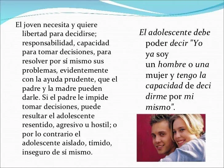 LOS PADRES DEL ADOLESCENTE
