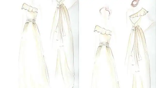 El vestido de novia hecho relato - ABC.es