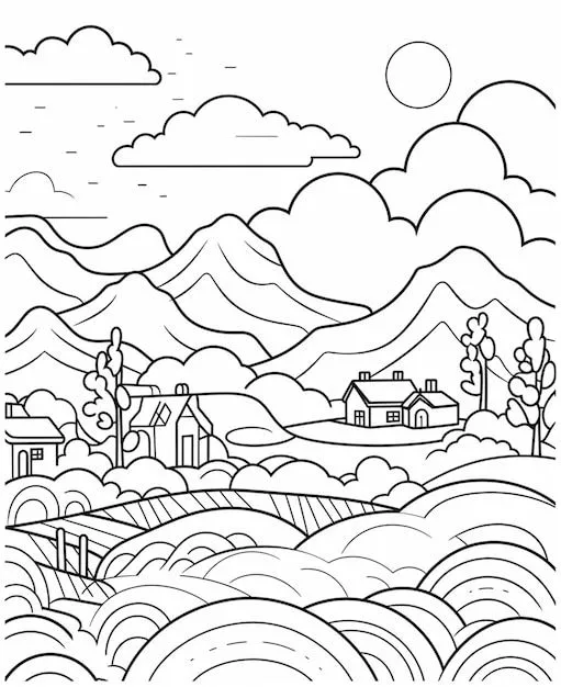 Página 47 | Imágenes de Dibujo Paisaje Para Colorear - Descarga gratuita en Freepik Página 47 | Imágenes de Dibujo Paisaje Para Colorear - Descarga gratuita en Freepik