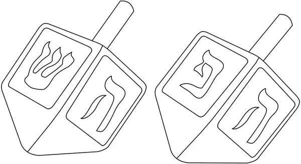 Página para colorear de Januka dreidel — Vector stock © LironPeer ... Página para colorear de Januka dreidel — Vector stock © LironPeer ...