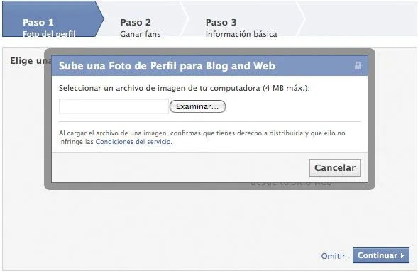 Hacer una página en Facebook para tu blog | Blog and Web