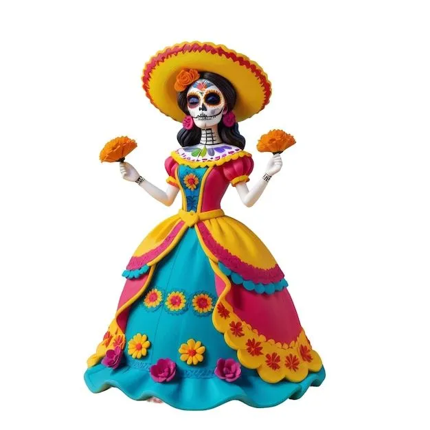Página 2 | Imágenes de Dibujo Animado Catrinas Mexicanas - Descarga  gratuita en Freepik