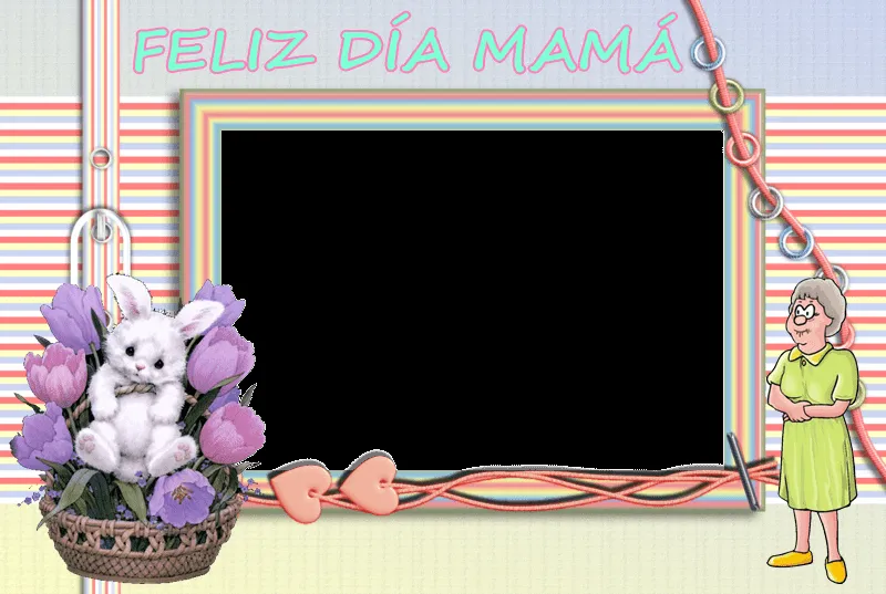 La Página de Inesita: Marcos para fotos del dia de la madre