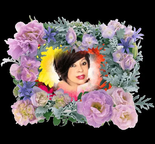 La Página de Inesita: Plantilla floral PNG