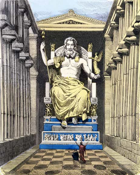 la página de toni: La Estatua de Zeus en Olimpia la página de toni: La Estatua de Zeus en Olimpia