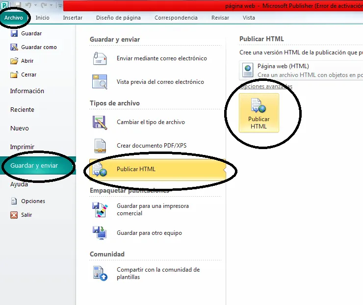 Cómo hago una página web en Publisher 2010? (Tutorial) - Taringa! Cómo hago una página web en Publisher 2010? (Tutorial) - Taringa!