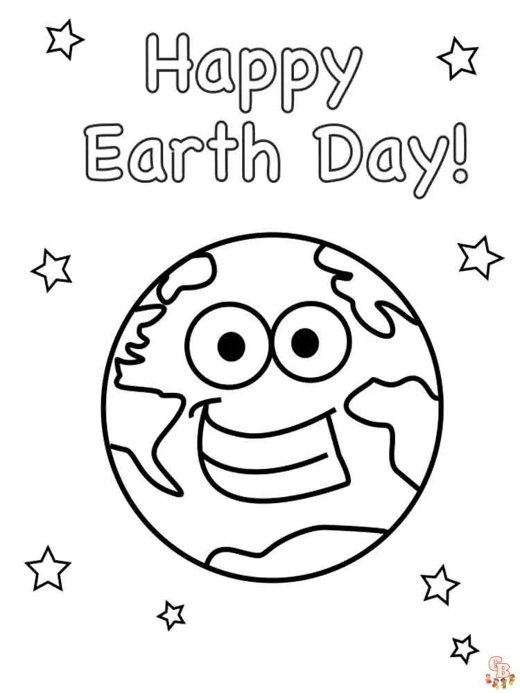 Páginas para colorear del DÍA DE LA TIERRA - Gratis e imprimibles para niños Páginas para colorear del DÍA DE LA TIERRA - Gratis e imprimibles para niños