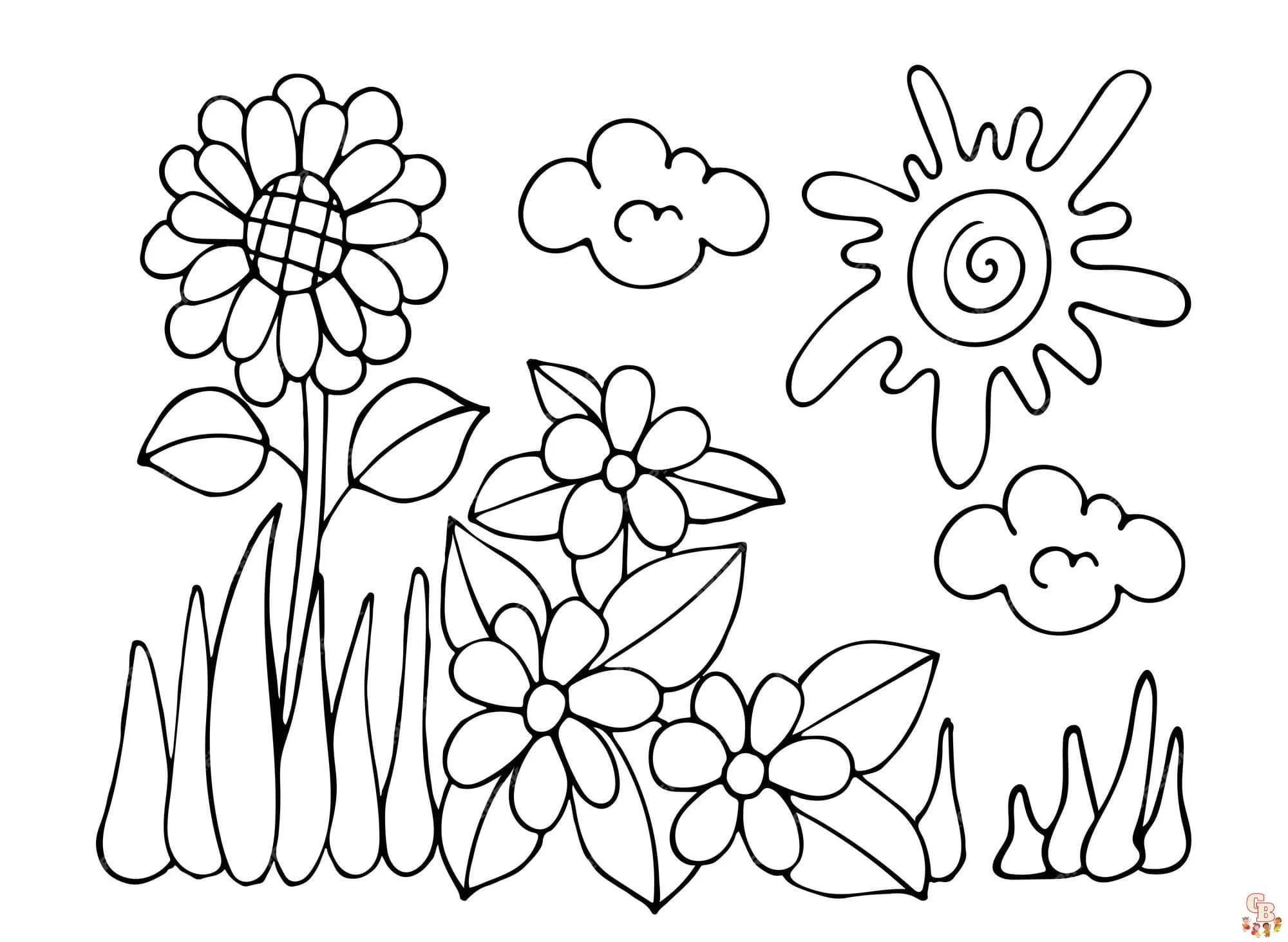 Páginas para colorear de hierba imprimibles gratis para niños y adultos Páginas para colorear de hierba imprimibles gratis para niños y adultos