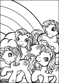 Páginas para Colorear de My Little Pony ~ El Bebe de Mama - Embarazo ...