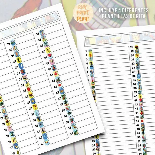 Páginas para Rifa de Loteria Mexican Loteria Raffle Sheet - Etsy España | Rifa, Lotería, Etsy Páginas para Rifa de Loteria Mexican Loteria Raffle Sheet - Etsy España | Rifa, Lotería, Etsy